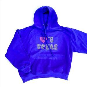 Exist Miami Love Las Vegas purple Hoodie Sweater